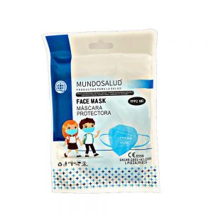 mascarilla ffp2 infantil azul